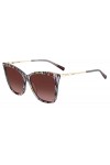Missoni Lunettes de Soleil MIS 0106/S Multicolor Pattern/Violet Brown Shaded 56/16/140 femme