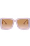 BURBERRY Lunettes de Soleil FRITH BE 4312 Lilac/Light Brown Shaded 55/20/140 femme