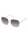 Tom Ford Lunettes de Soleil KEIRA FT 0865 Shiny Rose Gold/Grey Shaded 58/20/140 femme
