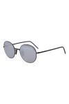 Porsche Design P8631 P/8631 Lunettes de soleil rondes pour homme 52 mm, Gris acier., 52-20-145mm