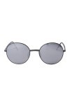 Porsche Design P8631 P/8631 Lunettes de soleil rondes pour homme 52 mm, Gris acier., 52-20-145mm