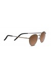 Serengeti Mixte Hamel Lunettes de Soleil, Shiny Black, M