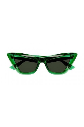 Bottega Veneta Lunettes de Soleil BV1101S Green/Grey 53/17/140 femme