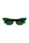 Bottega Veneta Lunettes de Soleil BV1101S Green/Grey 53/17/140 femme