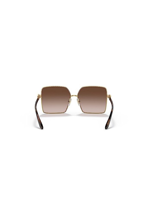 Dolce & Gabbana Lunettes de Soleil DG 2279 Gold/Brown Shaded 60/14/140 femme