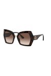 Dolce & Gabbana Lunettes de Soleil DG MONOGRAM DG 4377 Dark Havana/Brown Shaded 54/19/145 femme