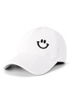 YAKASU Casquette Baseball Femme - Casquette Femme,Chapeau Ete Femme Unisexe avec Brodée Coton Anti-Soleil Sourire Baseball Ca