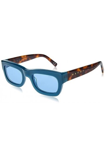 Marni Kawasan Falls Blue Havana Lunettes de Soleil, Jb0, 52/22/145 Mixte