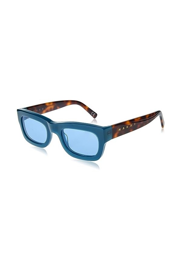 Marni Kawasan Falls Blue Havana Lunettes de Soleil, Jb0, 52/22/145 Mixte