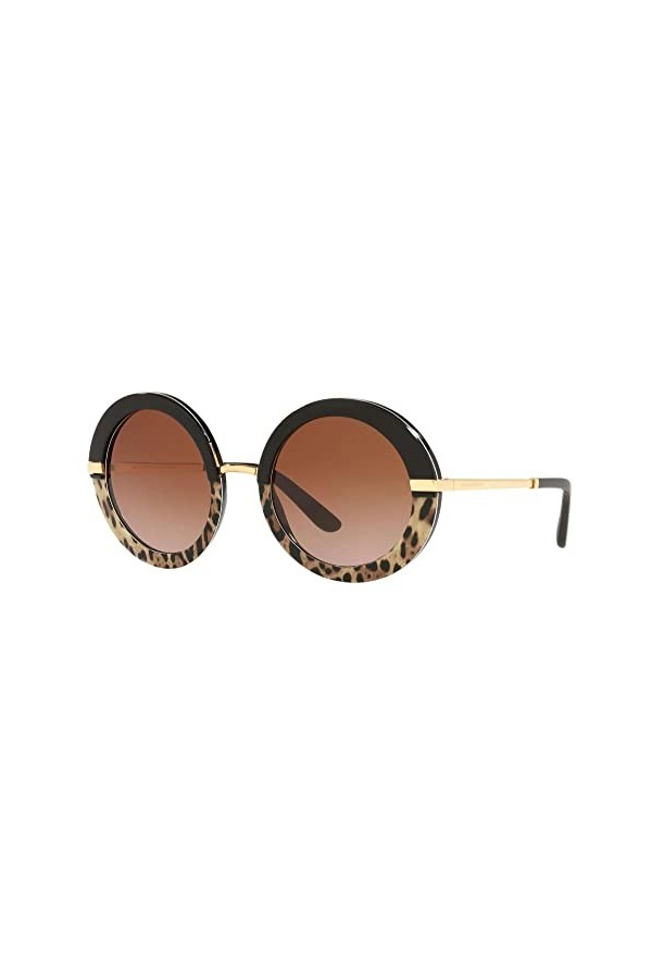 Dolce & Gabbana 0dg4393 52 324413 Lunettes de Soleil Mixte, Multicolore, Taille Unique