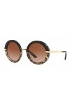 Dolce & Gabbana 0dg4393 52 324413 Lunettes de Soleil Mixte, Multicolore, Taille Unique