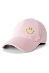 YAKASU Casquette Baseball Femme - Casquette Femme,Chapeau Ete Femme Unisexe avec Brodée Coton Anti-Soleil Sourire Baseball Ca