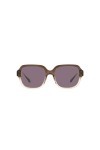 Coach Lunettes de Soleil C7989 CH 8335U Transparent Brown/Violet 53/18/140 femme