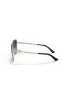 Bvlgari Mixte 0bv6175 56 20148g Lunettes de Soleil, Or Rose/Gris délavé, Taille Unique