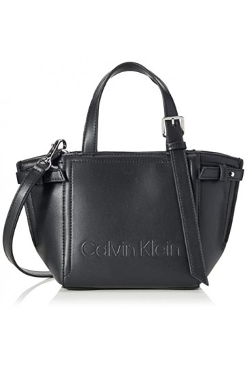 Calvin Klein Minimal Hardware Mini sac fourre-tout Noir Taille unique, ck noir, Taille unique, Minimal Hardware Mini sac four