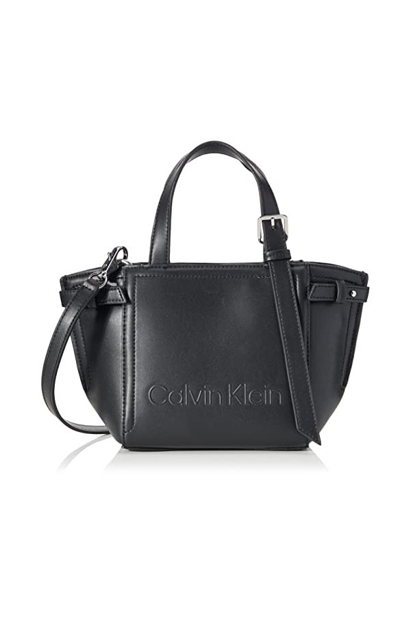 Calvin Klein Minimal Hardware Mini sac fourre-tout Noir Taille unique, ck noir, Taille unique, Minimal Hardware Mini sac four