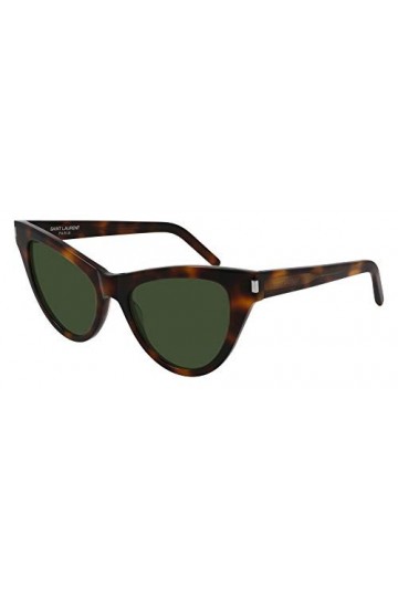 Saint Laurent Lunettes de Soleil SL 425 Havana/Green 54/19/140 femme
