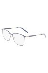 Salvatore Ferragamo SF2566 021 Light Ruthenium Blue Vista Womens Steel, Standard, 54 Sunglasses, Unisex