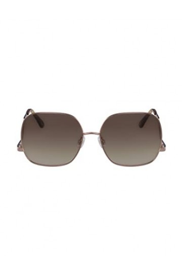 Lunettes de soleil Anne Klein AK 7047 780 or rose, or rose, 60/16/135, Or rose., 60/16/135