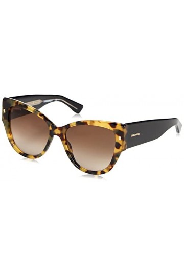 DSquared D2 0016/s Sunglasses, C9B/HA Havana Honey, 56 Unisex
