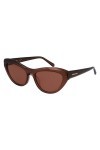 Salvatore Ferragamo SF1103S Sunglasses, Colour: 232 Transparent Brown, 55 Unisex
