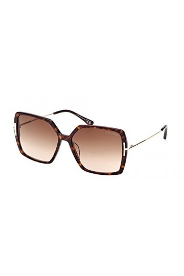 Tom Ford Lunettes de Soleil JOANNA FT 1039 Dark Havana/Brown Shaded 59/15/140 femme
