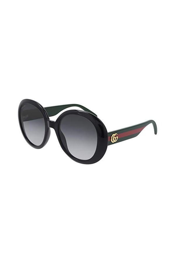 Gucci Lunettes de Soleil GG0712S Black/Grey Shaded 55/21/140 femme