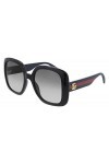 Gucci Lunettes de Soleil GG0713S Black/Grey Shaded 55/21/140 femme
