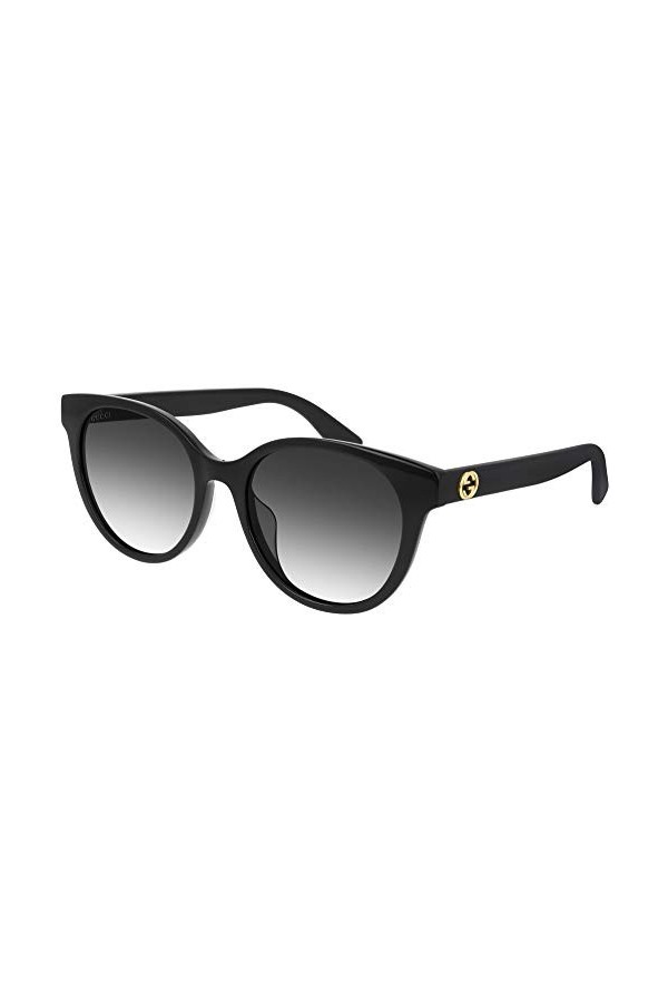 Gucci Lunettes de Soleil GG0702SK Black/Grey Shaded 54/19/145 femme
