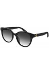 Gucci Lunettes de Soleil GG0702SK Black/Grey Shaded 54/19/145 femme