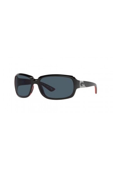 Lunettes de soleil Costa Del Mar ISABELA Black, Coral à angle droit