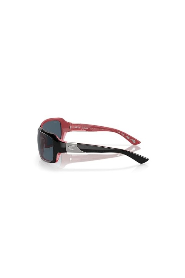 Lunettes de soleil Costa Del Mar ISABELA Black, Coral à angle droit