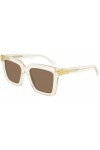 Bottega Veneta Lunettes de Soleil BV1005S Crystal/Brown 53/21/145 femme