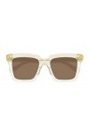 Bottega Veneta Lunettes de Soleil BV1005S Crystal/Brown 53/21/145 femme