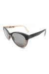 Metio Lunettes de soleil en bois femme ROMA Y646M Made in Italy PUGLIA