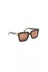 Bottega Veneta Lunettes de Soleil BV1005S Havana/Brown 53/21/145 femme