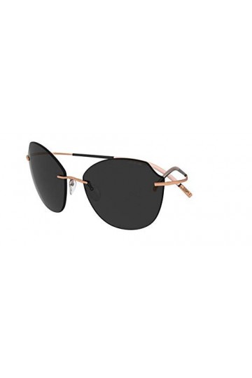 Silhouette Lunettes de Soleil TMA ICON 8158 Rose Gold/Grey Taille unique femme