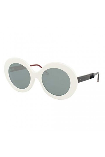 Thom Browne TB-510 Lunettes de Soleil, Azul Marino-Rojo-Blanco, 54/22/145 Femme