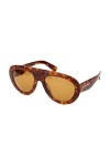 Lanvin LNV666S Sunglasses, Colour: 730 Amber Tortoise, 57 Unisex
