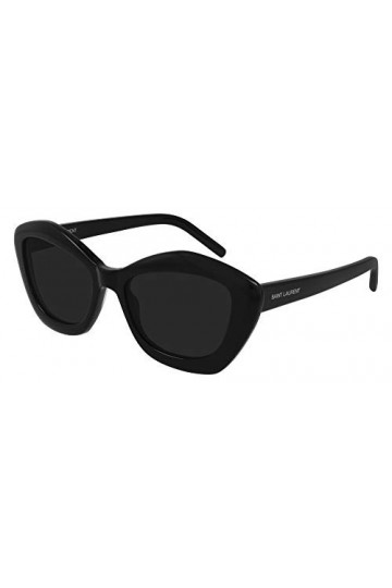 Lunettes de Soleil Saint Laurent SL 68 Black/Grey 54/18/140 femme
