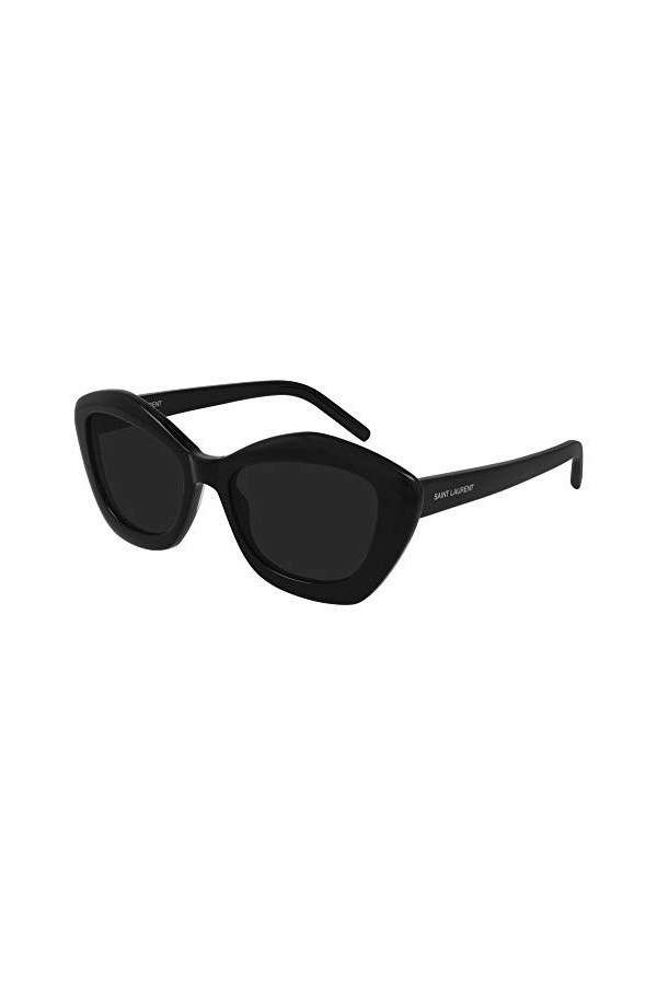 Lunettes de Soleil Saint Laurent SL 68 Black/Grey 54/18/140 femme