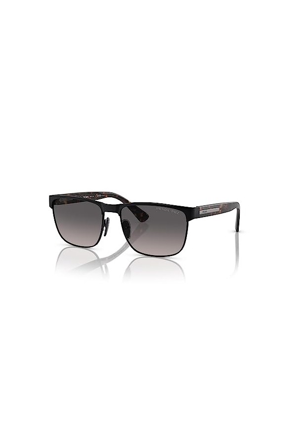 Prada 0pr 66zs 58 1ab09g Lunettes de Soleil Mixte, Multicolore, Taille Unique