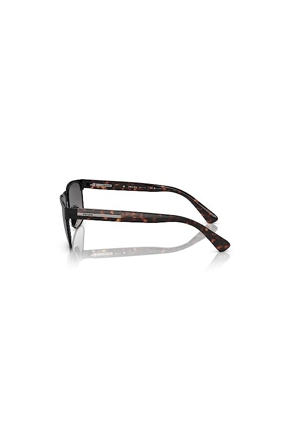 Prada 0pr 66zs 58 1ab09g Lunettes de Soleil Mixte, Multicolore, Taille Unique