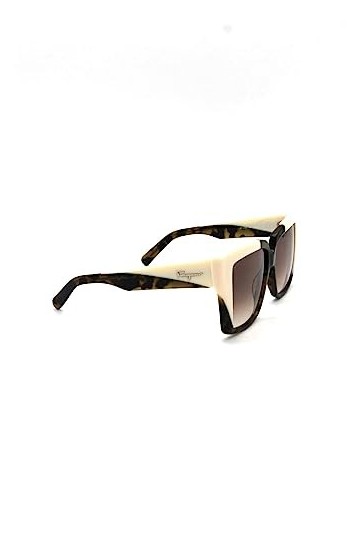 Salvatore Ferragamo Sf277s Sunglasses, Colour: 341 Green Tortoise/Ivory, 61 Unisex