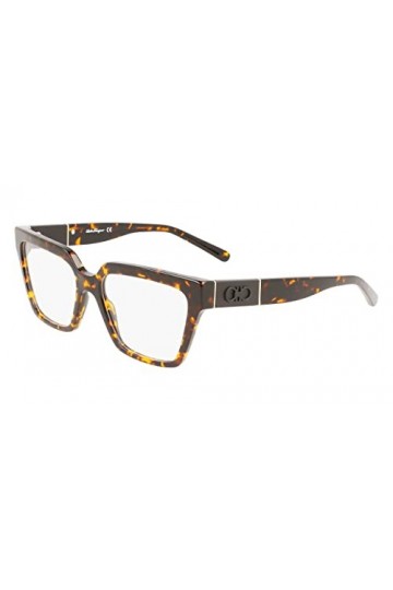 SALVATORE FERRAGAMO Sf2919 Lunettes de Soleil, Multicolore Vintage Tortoise , 53 Femme