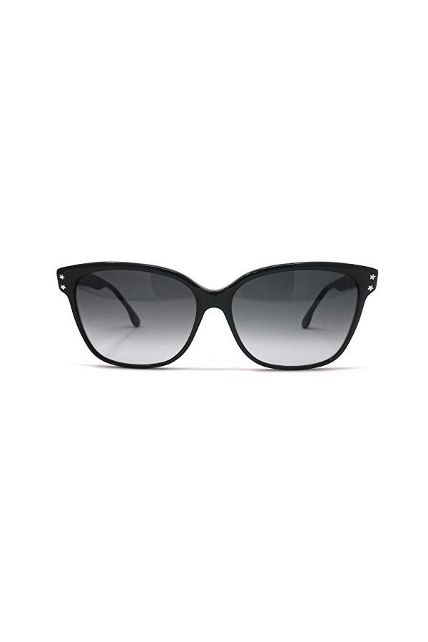 LUNETTES DE SOLEIL FEMME COUPES - SID MALIBU 01 SUNRISE NOIR - INTÉRIEUR BRUN