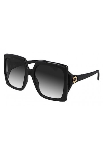 Gucci Lunettes de Soleil GG0876S Black/Grey Shaded 60/20/130 femme