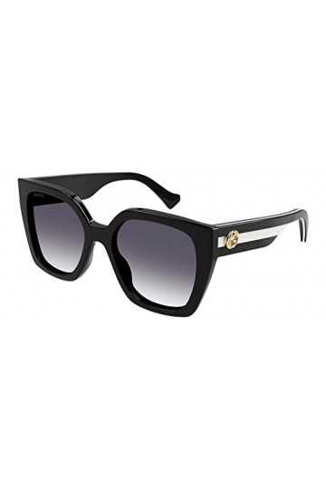 Gucci Lunettes de Soleil GG1300S Black/Grey Shaded 55/19/145 femme