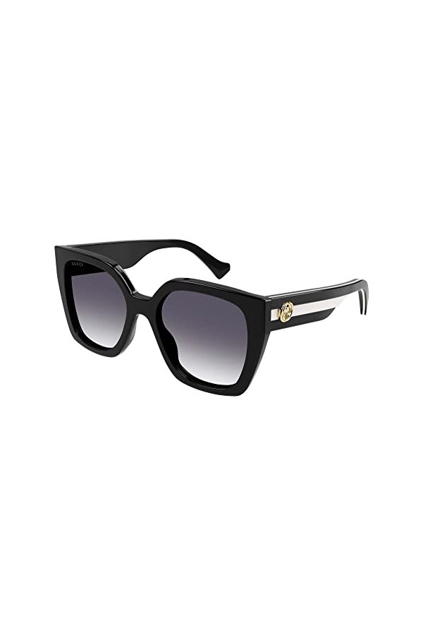 Gucci Lunettes de Soleil GG1300S Black/Grey Shaded 55/19/145 femme