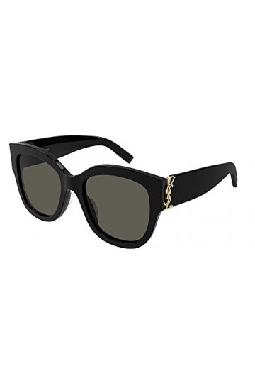 Saint Laurent Lunettes de Soleil SL M95/F Black/Grey 56/20/145 femme